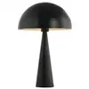 Image de Zambelis - Lampe de Table à Poser D300 Pour Ampoule led E27 Noir Mat