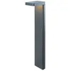 Image de Borne Extérieure led 9W IP54 Graphite Zambelis 120 ° - Blanc chaud - 3000K