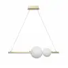Image de Suspension Luminaire led 11W Variable Or Mat Zambelis Blanc chaud - 3000K