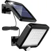 Image de Lumière solaire extérieure avec détecteur de mouvement 56 led, lumière solaire de jardin étanche IP65 à 120 ° avec câble de 5 m