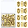 Image de 20 Pcs 0,4 mm MK8 Buses en Laiton pour Imprimante 3D Extrudeuse, Buses d'imprimante Compatible avec Creality Ender 3/Ender 3 V2/Ender 3 Pro/Ender 3