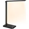 Image de Lampe de Bureau led, Lampes de Table Dimmable 10 Niveaux de Luminosité 5 Modes de Couleur, Contrôle Tactile Protection des Yeux, Avec Port