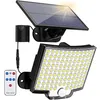 Image de Lampes solaires d'extérieur 106 led avec détecteur de mouvement, étanchéité IP65 - Tigrezy