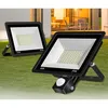 Image de Projecteur led d'extérieur 50 w avec détecteur de mouvement, 2 pièces, lumière led avec capteur IP66 étanche, 5 000 lm, 6 500 k, blanc froid,