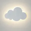 Image de Luminaire Mural Interieur Forme de Nuage, Applique Murale Acrylique Nuage Blanc, Lampe Murale led 18W, Applique Murale Enfant, Applique Art Deco pour