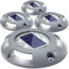 Image de Solaire Pont Lumières Allée Dock Lumière led Marqueurs De Route Imperméables Extérieurs à Énergie Solaire Pour Étape Trottoir Escalier Jardin Chemin