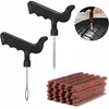 Image de 32 Pièces Kit de Réparation de Pneu,kit de Reparation avec mèches pour Pneu,Kit Réparation Pneu pour crevaison de pneus de Voiture