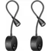 Image de Gabrielle - Lampe Chevet Murale 2 Pack Lumières Applique Liseuse led Col de Cygne Lumière 3W, 3000K Blanc Chaud Lampe de Lecture
