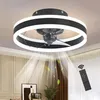 Image de Ventilateur de Plafond avec Éclairage,Silencieux Ventilateur de Plafond avec Lumiere et Télécommande,6 Vitesses,Moderne à led Dimmable Plafonnier