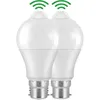 Image de Lablanc - Ampoule Detecteur de Mouvement B22 Baïonnette led, 12W, 1020lm, Blanc Froid 6000 k, cir 85, étanches IP42 à économie d'énergie, non