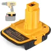 Image de Lablanc - Adaptateur de batterie DM18D DCA1820 avec usb pour Dewalt 20 V/18 v pour Milwaukee M18 18 v Lithium Batterie DCB204 DCB205 Convertisseur