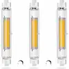Image de Lablanc - Lot de 3 R7S led 118mm Dimmable 20W Économie Énergie cob Ampoule led R7S Équivalent à J118mm 200W Halogène Lampe, Blanc Chaud 3000K,Pas