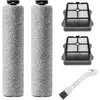 Image de Rouleau Brosse de Rechange pour Tineco iFloor 3/Floor one S3 aspirateur sec et humide sans fil, 2 rouleaux de brosse + 2 filtres + 1 brosse de