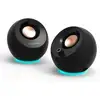 Image de Pebble Pro 2.0 usb-c Haut-parleurs d'ordinateur avec Bluetooth 5.3 et éclairage rvb personnalisable, Audio usb et port pour casque/micro de (Noir)