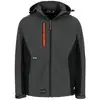Image de Herock - Veste de pluie Trystan Softshell gris et noir xxl