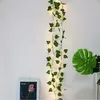Image de Guirlande Lumineuse Feuille de Lierre 10m 100 Led Lumière Blanche Chaude-Ensoleillé