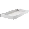 Image de Tiroir de lit 90x190 cm pin massif laqué blanc Erik