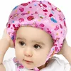 Image de Casque de sécurité pour bébé, casque de sécurité pour tout-petits, chapeau de sécurité réglable en coton (bonbon, rose), Ensoleillé