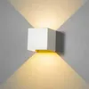 Image de Applique Murale LED Exterieur 12W Appliques Murales Interieur 3000K Blanc Chaud Design Etanche IP65 - blanc