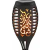 Image de Torche de jardin de lumière solaire de décoration de jardin extérieur, piquet de terre IP65 à effet de flamme led