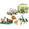 Image de Lego Friends 42695 Remorque Avec Cheval Et Poulain