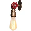 Image de Applique Murale Rétro Lamp Murale Fer Forgé Pipe Eau Luminaire Murale Créative Nostalgique Couleur Laiton - 1Pcs