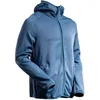 Image de Pull polaire avec capuche MASCOT Customized - 22586-608-Bleu gris-XL