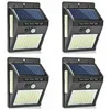 Image de Lampe Solaire Extérieur, [ 4 pièces 100 led ] Lumière Solaire Etanche éclairage Solaire avec Détecteur de Mouvement Lampe de Sécurité sans Fil lampe