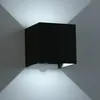 Image de Applique murale extérieure détecteur de mouvement 12W éclairage mural led, IP65, capteur de lumière murale pour jardin/couloir/chemin, 6000K Blanc