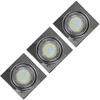 Image de Spot encastrable LED 3-pack 4,5 watts salon hall hall d'entrée CRISTALDREAM 2305328