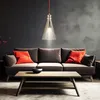 Image de Spot-light - Suspension Suspension Plafond Salle d'étude Luminaire Verre Chrome Spot Spot Spot 9703100