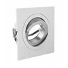Image de GTV LIGHTING Spot de plafond MORENA orientable - encastrable - aluminium - NOIR - 9 x 9 cm