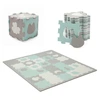 Image de Kinderkraft Tapis d'Éveil LUNO SHAPES menthe KPLUSH00MIN0000
