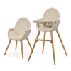 Image de Kinderkraft Chaise haute 2en1 FINI 2 beige KHFINI02BEG0000