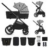 Image de Kinderkraft Poussette polyvalente NEA 2 Lunar Black BIZUU KSNEA002BLKBI00