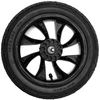 Image de Kinderkraft Roue arrière (axe rond) pour poussette PRIME/PRIME 2/PRIME LITE noire KXPRIME0REROWHE