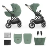 Image de Kinderkraft Poussette multifonction PRIME 3 2 en 1 vert foncé KSPRIM03GRE2000