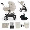 Image de Kinderkraft Poussette multifonction 3en1 PRIME 3 beige KSPRIM03BEG3000