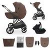 Image de Kinderkraft Poussette  multifonction 3en1 PRIME 3 marron KSPRIM03BRW3000