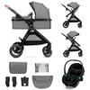 Image de Kinderkraft Poussette multifonctionnelle 3 en 1 ESME PRO gris KSESME00GRY300N