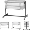 Image de Kinderkraft Lit cododo 2en1 NESTEE UP 2 gris KLNEE002LGR0000