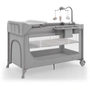 Image de Kinderkraft Lit bébé et lit de voyage 2 en 1 LEODY UP avec accessoires gris KCLEODUPGRY00AC