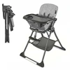 Image de Kinderkraft Chaise haute FOLDEE gris KHFOLD00GRY000N