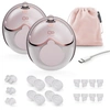 Image de Kinderkraft Tire-lait électrique avec deux coques MAMAFLOW DOUBLE rose KEMAFLDOPNK0000