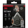 Image de 3M   Masque de protection 6200 réutilisable   Protection respiratoire contre particules, gaz et vapeurs   Norme CE EN 140:1998