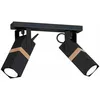 Image de Milagro - Plafonnier vidar black 2xGU10