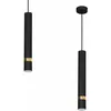 Image de Milagro - Suspension joker noir/or 1xGU10