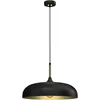 Image de Suspension LINCOLN NOIR/OR 1xE27 45cm