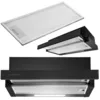 Image de Hotte de cuisine télescopique Berdsen BT-230, noir mat
