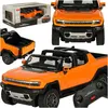 Image de Voiture rc 116 hummer ev orange